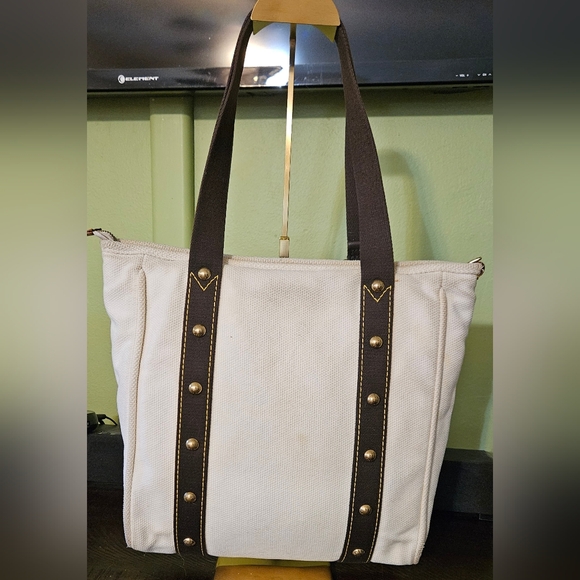 LOUIS VUITTON Antigua Cabas MM Authentic TOTE Shoulder Bag - Picture 5 of 13